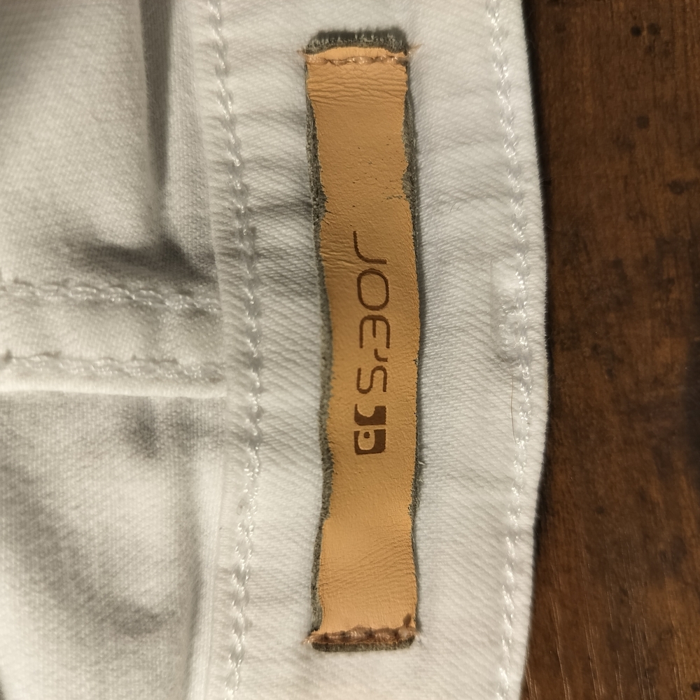 Joe's Jeans White Ankle Cropped Denim - Picture 5 of 6